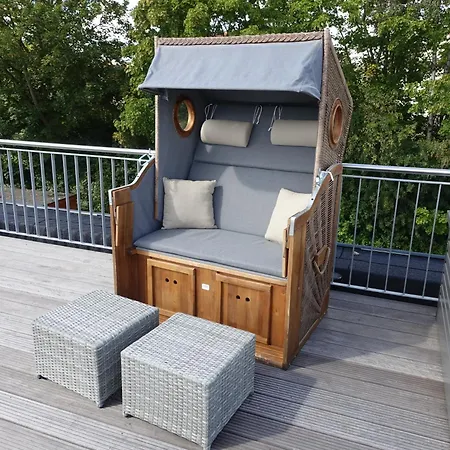 Apartamento See-oase Am Schweriner Mit Dachterrasse